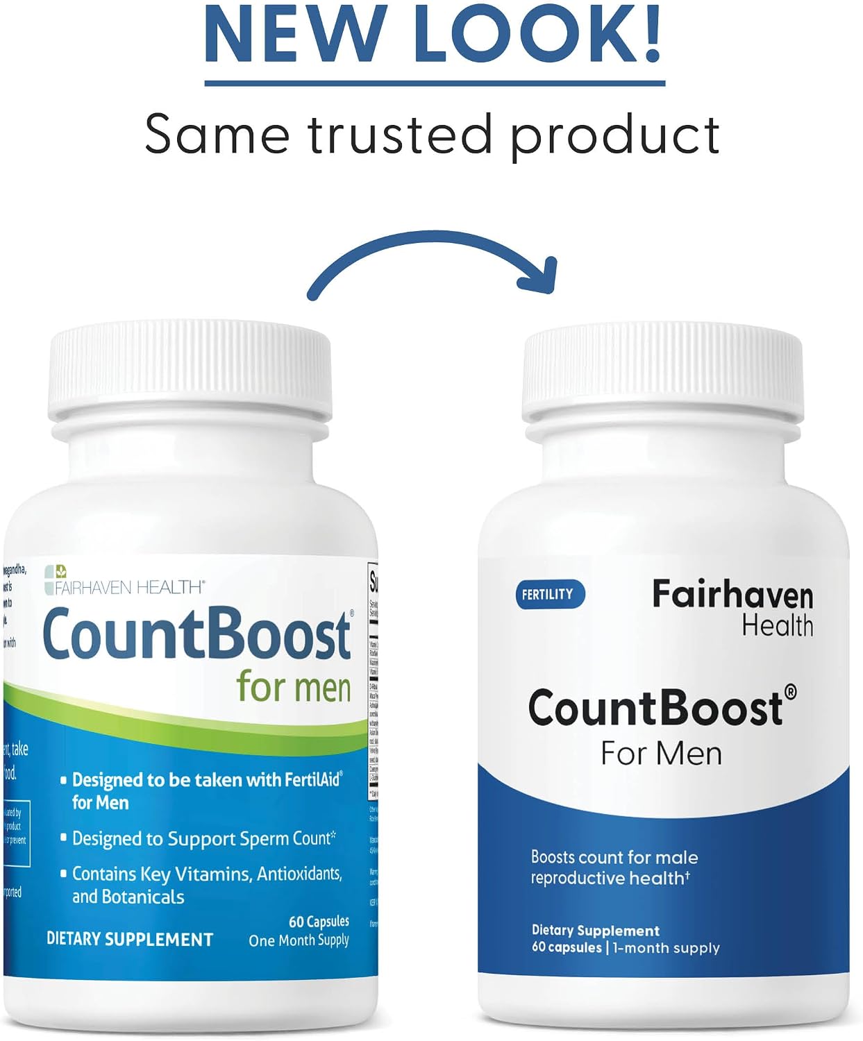 Fairhaven Health FertilAid for Men, MotilityBoost, and CountBoost Combo