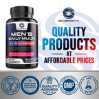 Multivitamínico para Hombres - Complejo de Vitaminas y Minerales, 60 Cápsulas