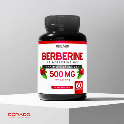 Suplemento de Berberina 500mg por Dosis (60 Cápsulas) - Berberina HCL para la Salud Digestiva – Image 5