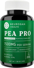 Neurogan Palmitoiletanolamida (PEA) Ultra Micronizada - 1500 mg por dosis - 90 Cápsulas