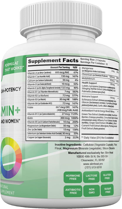 Multivitamínico Keto para Mujeres y Hombres – Salud ocular y cutánea: La vitamina A contribuye al mantenimiento de – Image 3