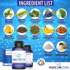 Rave Doctor 5 HTP Supplement – Complemento Alimenticio con 5-HTP, Vitaminas y Antioxidantes (Vegano)
