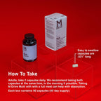 Mdrive Multivitamínico para Hombres, 90 Cápsulas