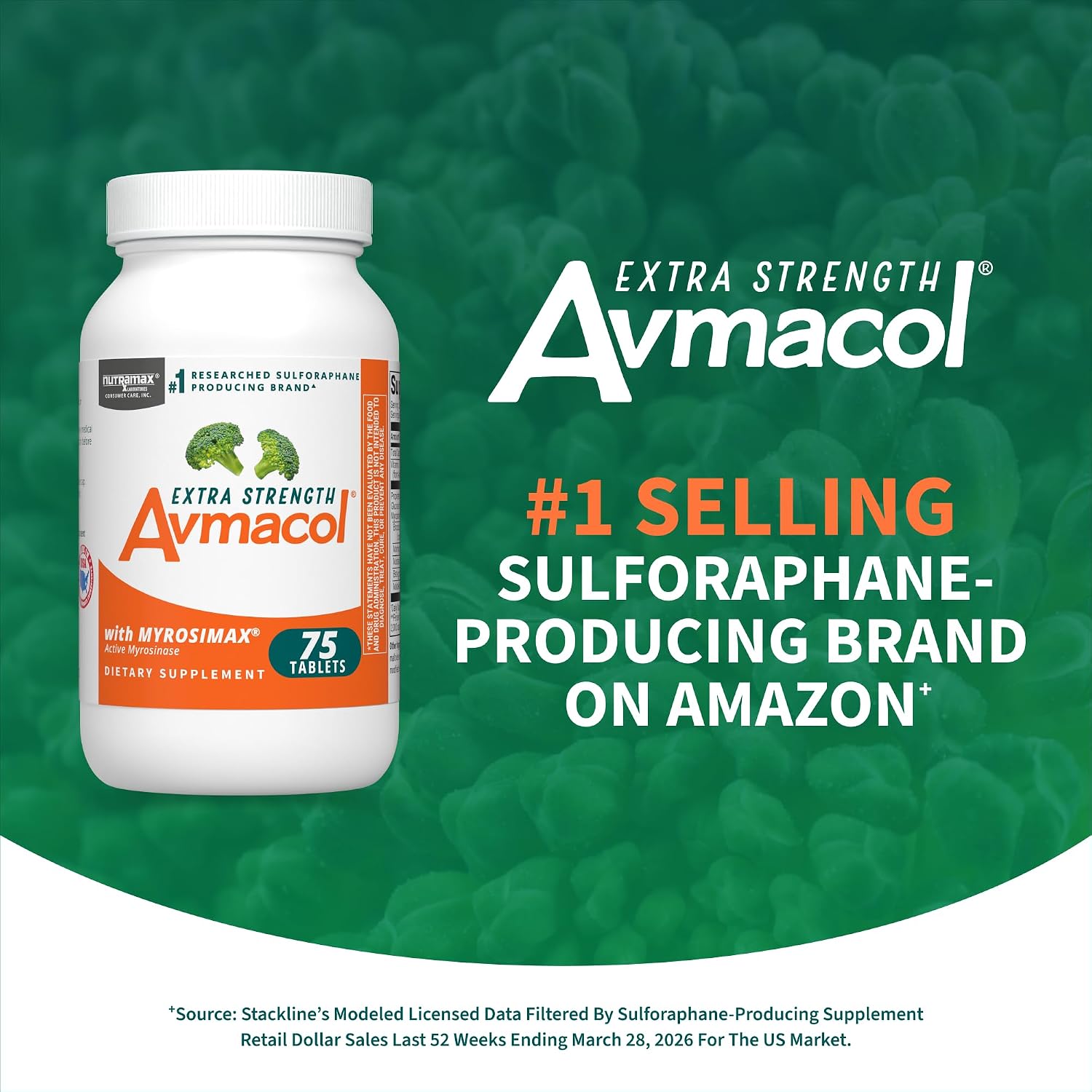 Nutramax Laboratories Avmacol Extra Strength, 75 Comprimidos