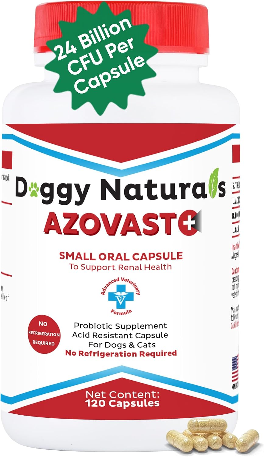 Azovast Plus – Suplemento Renal para Perros y Gatos, Pasta Oral (60 cc)