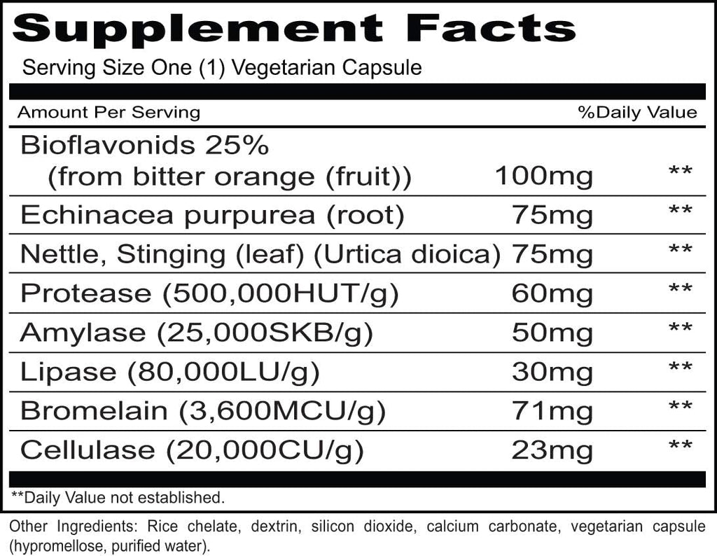 Priority One Vitamins Seasonal Clear – 90 Cápsulas Vegetarianas