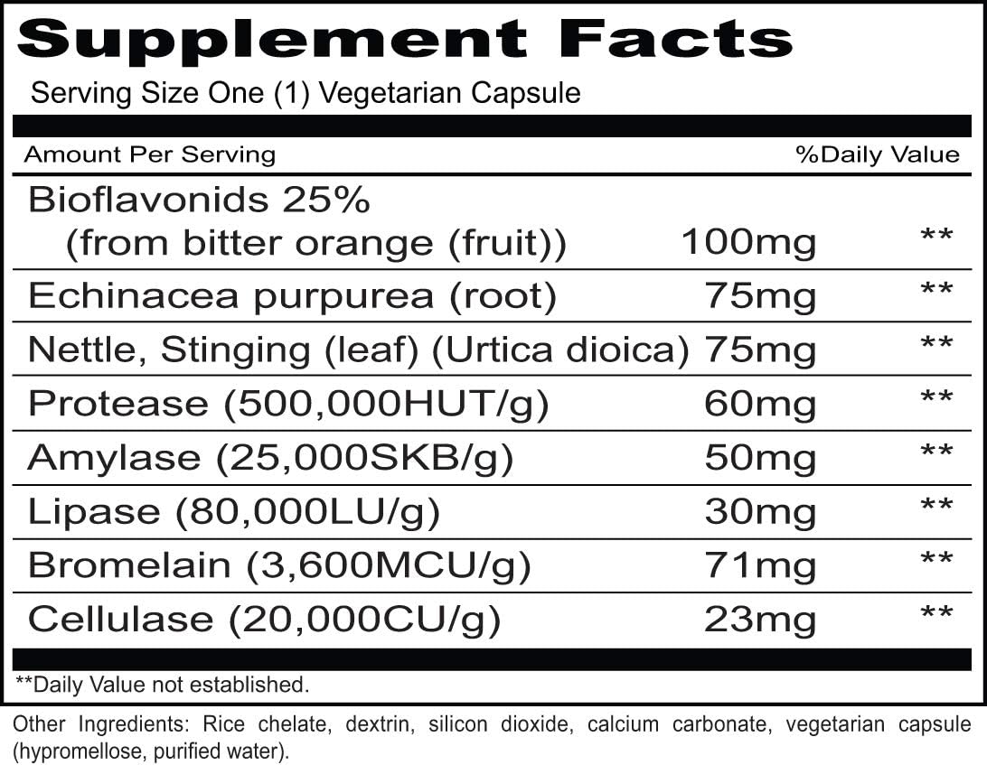 Priority One Vitamins Seasonal Clear – 90 Cápsulas Vegetarianas