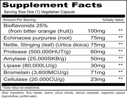 Priority One Vitamins Seasonal Clear – 90 Cápsulas Vegetarianas – Image 2