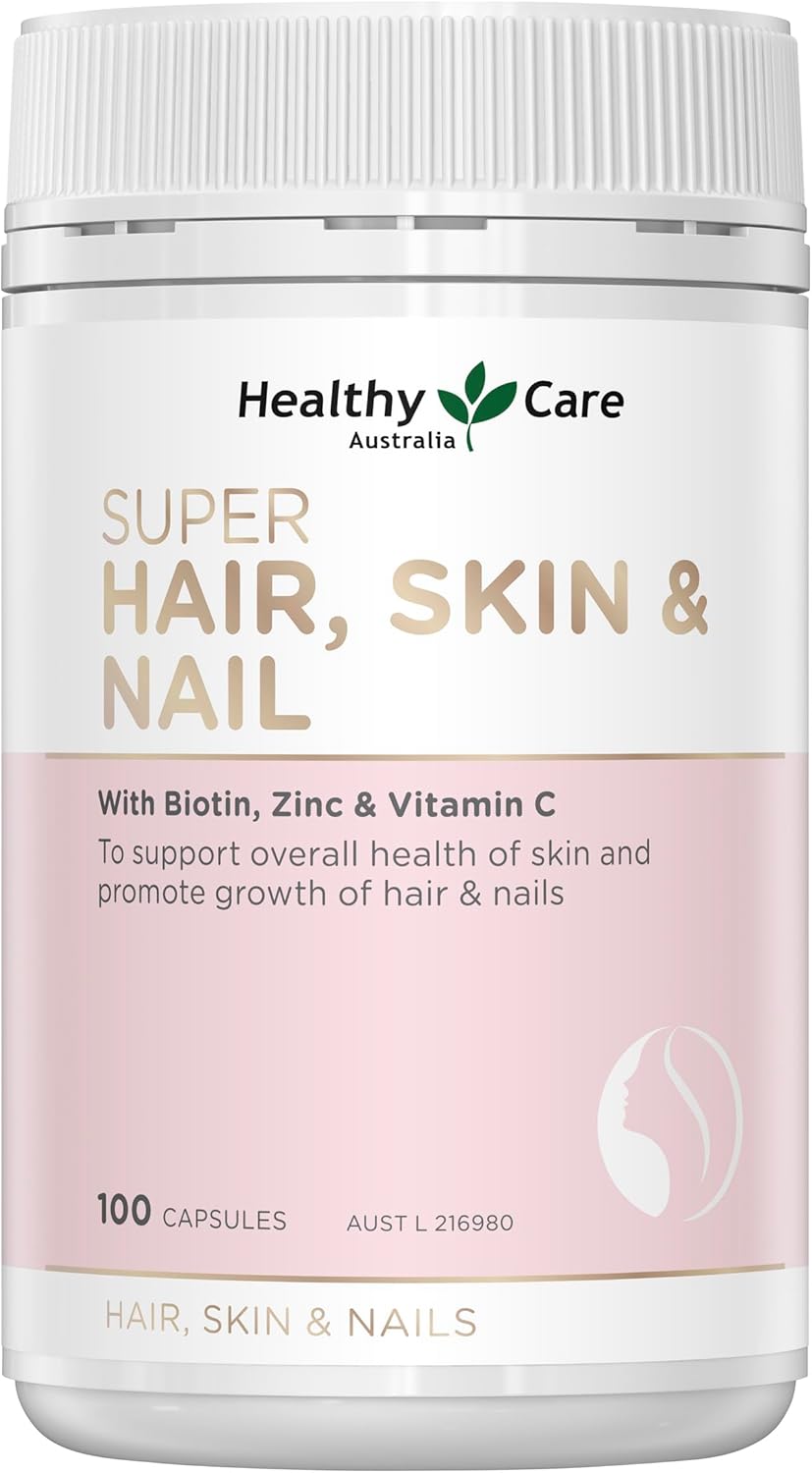 Healthy Care Super Hair Skin & Nails - 100 Cápsulas