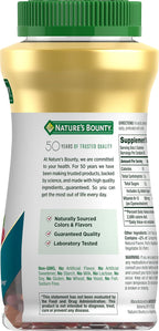 Nature's Bounty Vitamina B12 Gummies, 500 mcg, 160 Gomitas, Sabor Bayas Mixtas