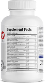 Bronson ONE Daily Multivitamínico Completo para Hombres 50+, 360 Comprimidos