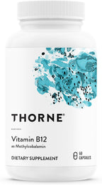 THORNE Vitamina B12 - Metilcobalamina 1 mg - 60 Cápsulas