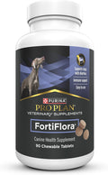Purina Pro Plan Veterinary Supplements FortiFlora Probióticos para Perros - 90 Comprimidos Masticables