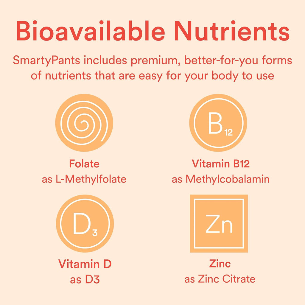 SmartyPants Gomitas Multivitamínicas para Niños - 120 Gomitas (30 Días)