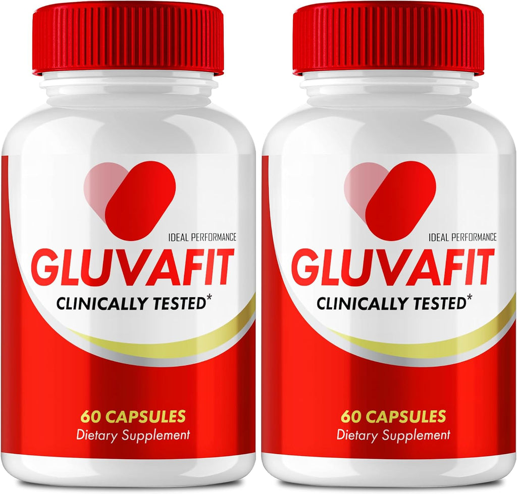 Gluvafit Advanced Blood Formula Cápsulas, Suplemento Oficial - Fórmula Premium para Circulación Saludable y Niveles Estables, Todo Natural (Envase de 2 Unidades)