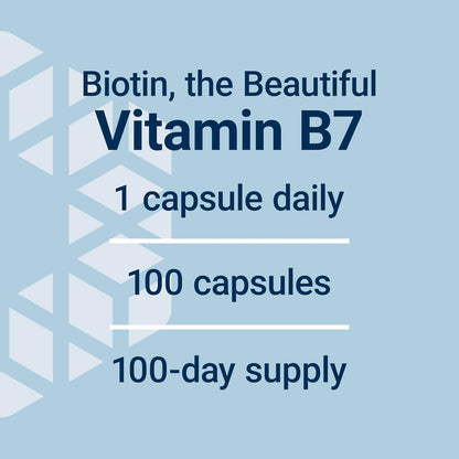 Life Extension Biotina 600 mcg - 100 Cápsulas – La biotina contribuye al mantenimiento de la piel en condiciones – Image 5