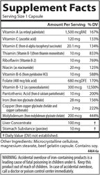 Carlson Blood Nutrients - 28 mg Iron, 90 Capsules