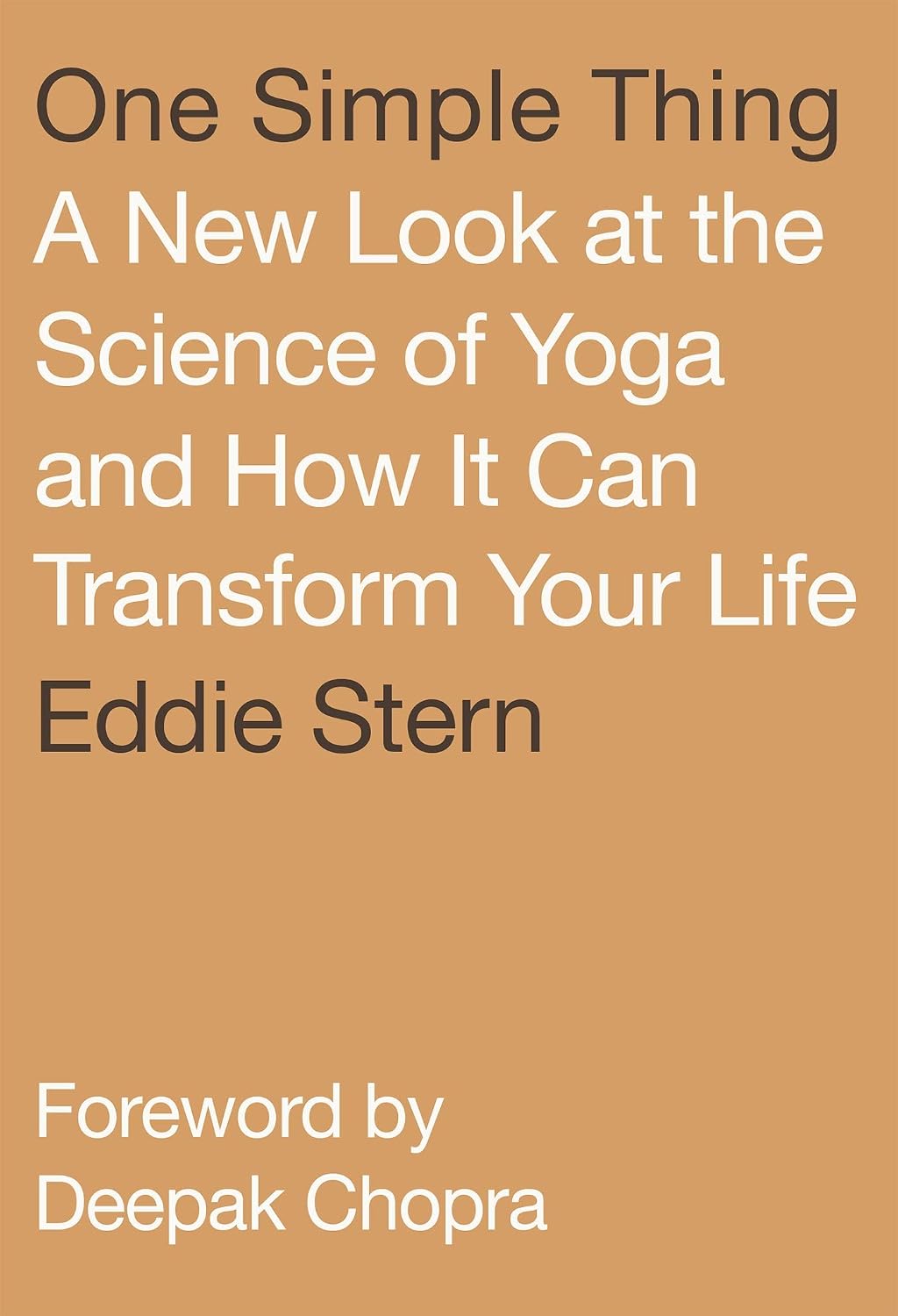 One Simple Thing: A Meditation Book by Eddie Stern