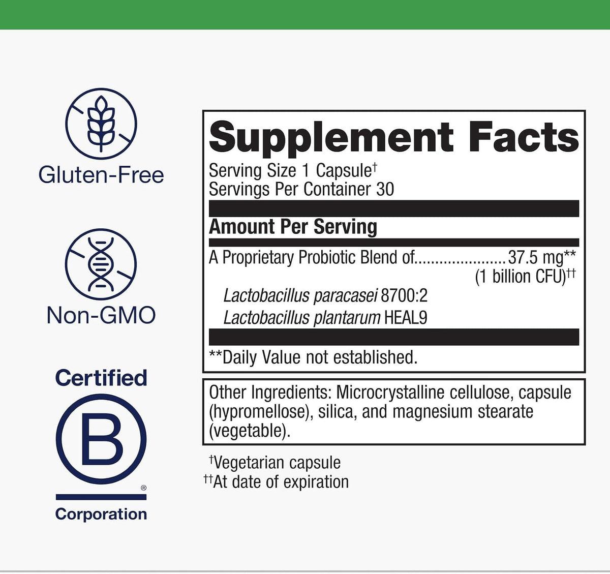 Metagenics UltraFlora Immune Booster Probiótico - Apoyo Inmunitario Diario - 30 Cápsulas Vegetarianas – Image 4