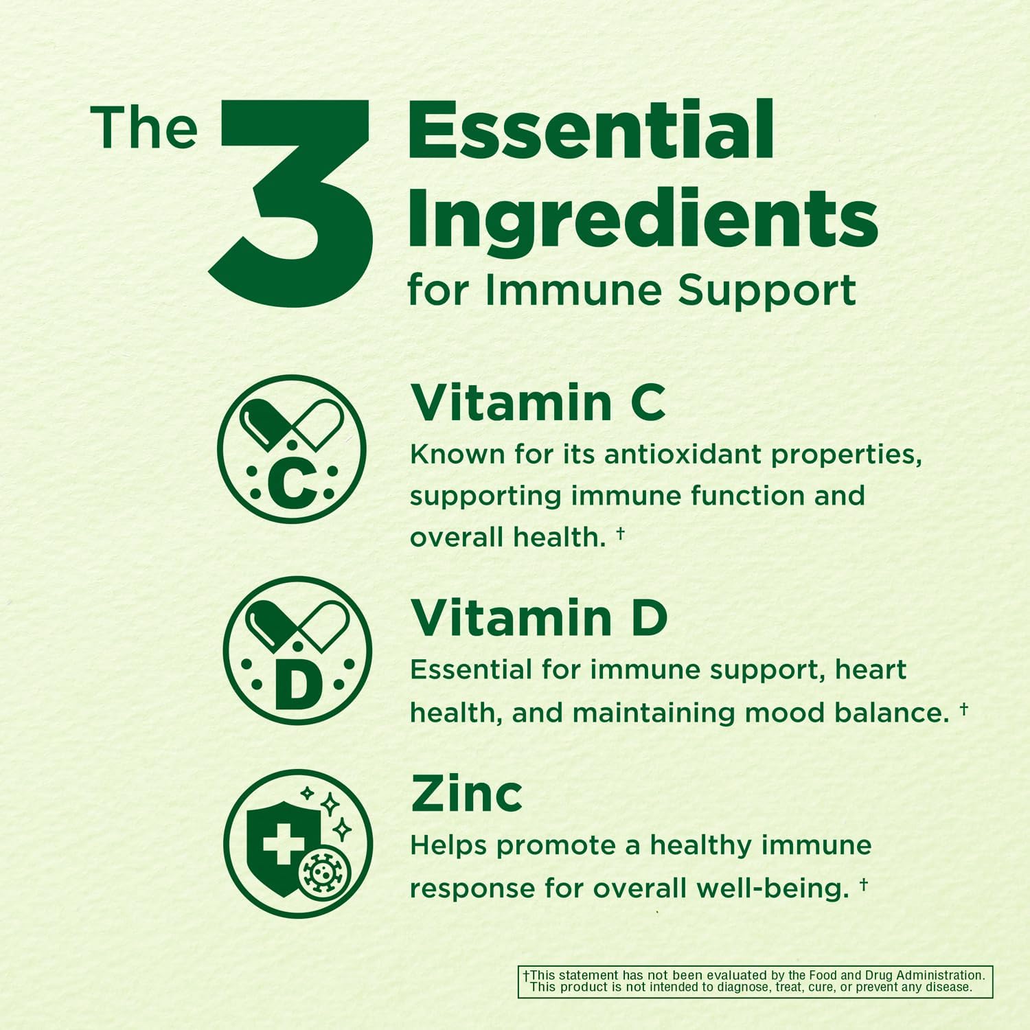 Immune Boost Complex – Vitamina C 900mg, D3 2500 UI y Zinc 25mg – Apoyo al Sistema Inmunitario – 60 Cápsulas Vegetales – Innervis Nutrition