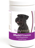 Healthy Breeds Giant Schnauzer Multivitamínico en Masticables Blandos para Perros, 180 unidades