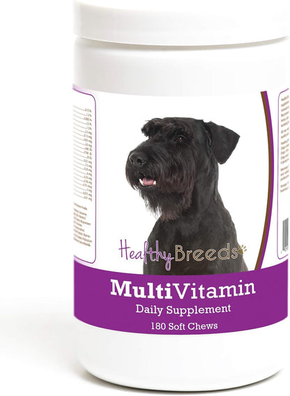 Healthy Breeds Giant Schnauzer – Fórmula recomendada por veterinarios: Un complemento nutricional diario con una – Image 1