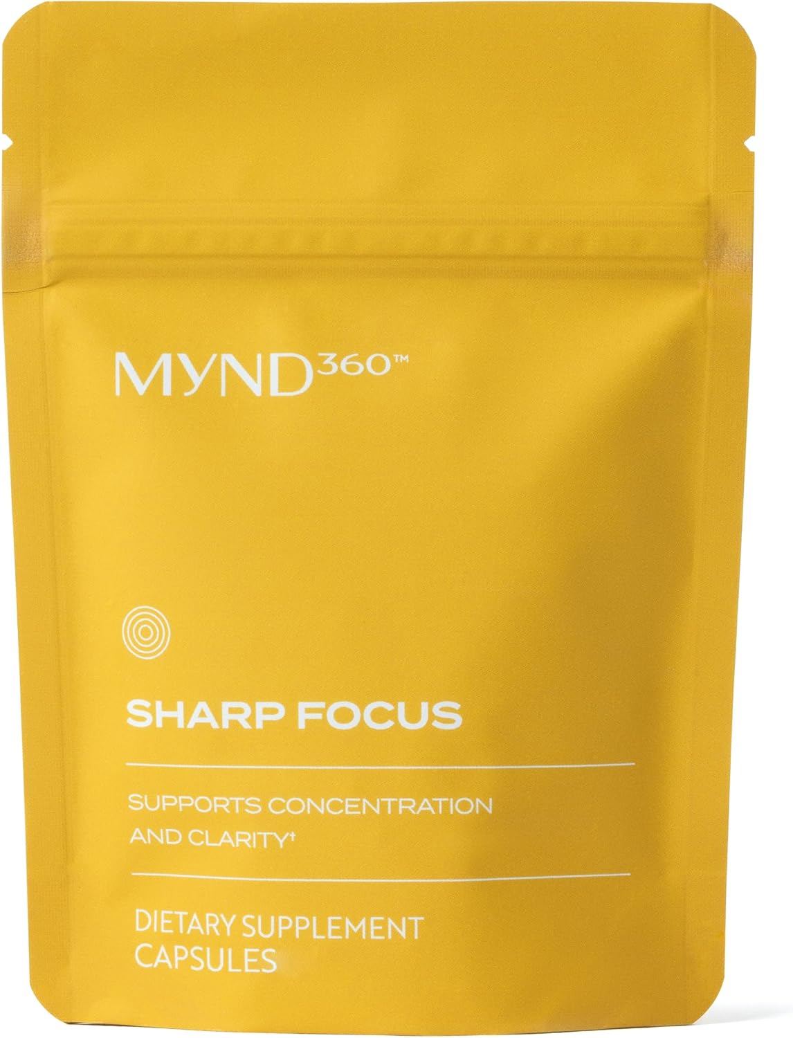 Nu Skin MYND360 Sharp Focus - 60 Cápsulas - Suplemento para Memoria y Concentración