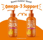 Zesty Paws Omega-3 Blend Aceite de Salmón y Pollock para Perros y Gatos - 241 ml