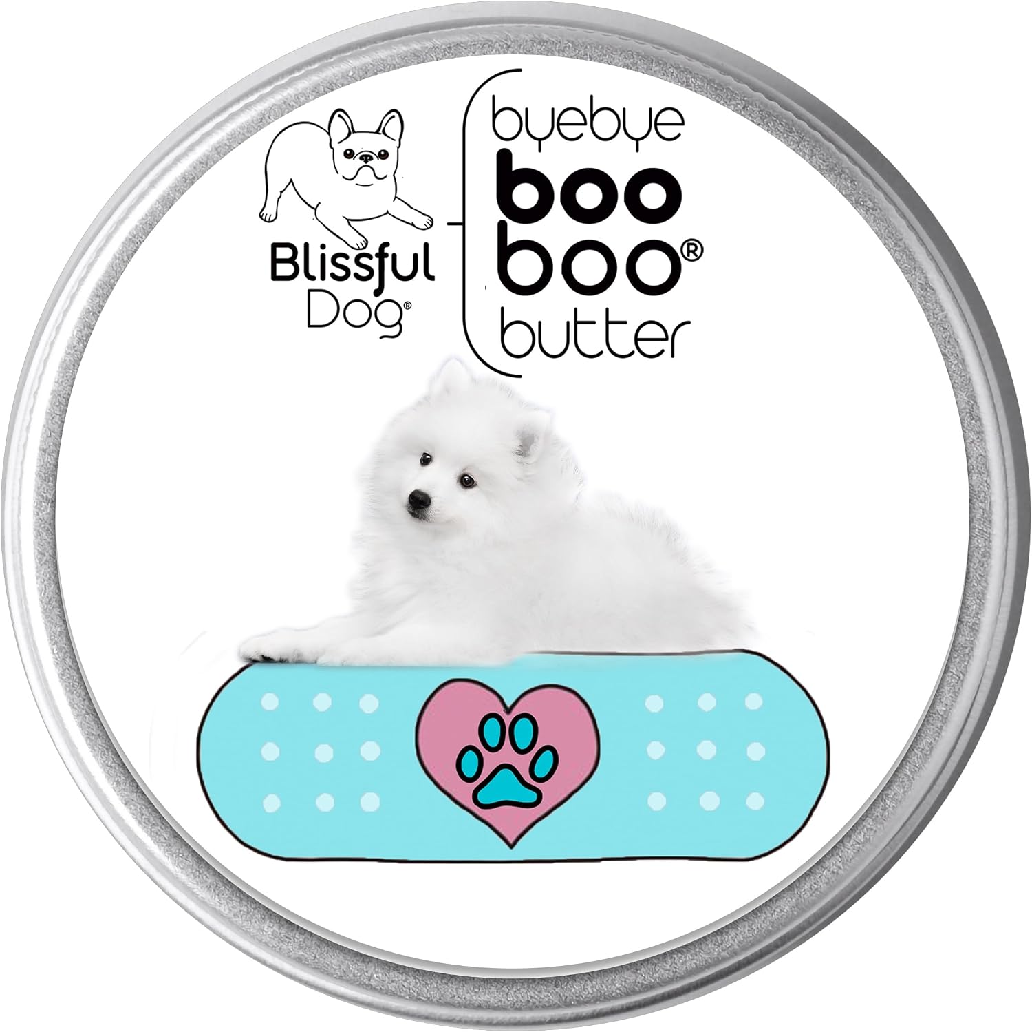 The Blissful Dog Mantequilla Booboo American Eskimo Lata 2 oz