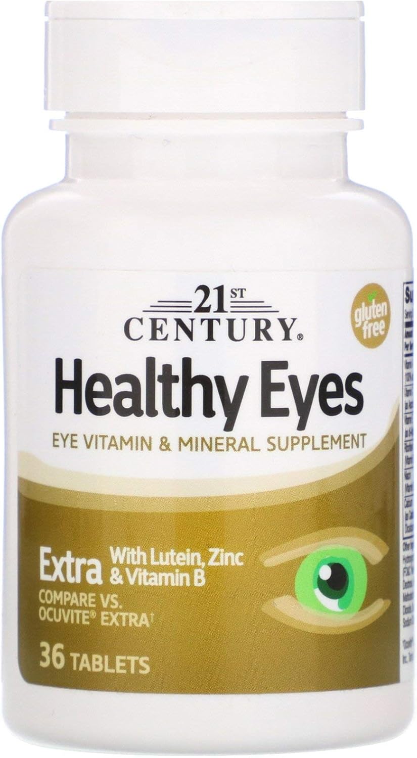 21st Century Eyes Extra Comprimidos para la Visión, 36 unidades