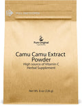 PURE ORIGINAL INGREDIENTS Polvo de Camu Camu - Fuente Natural de Vitamina C (227 g)