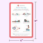 Cartas de Yoga Restaurativo para Principiantes: Posturas Suaves para la Relajación y la Sanación