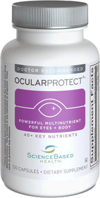 ScienceBased Health OcularProtect – Multivitamínico Ocular Diario con 40+ Nutrientes Clave