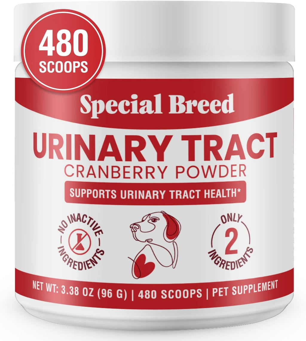 Tratamiento Urinario para Perros con Arándano Rojo – Salud de Vejiga y Riñones – Special Breed