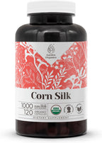 Corn Silk (Zea Mays) Orgánico USDA - 120 Cápsulas