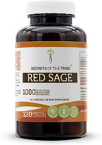Secrets of the Tribe Red Sage 120 Cápsulas, 1000 mg