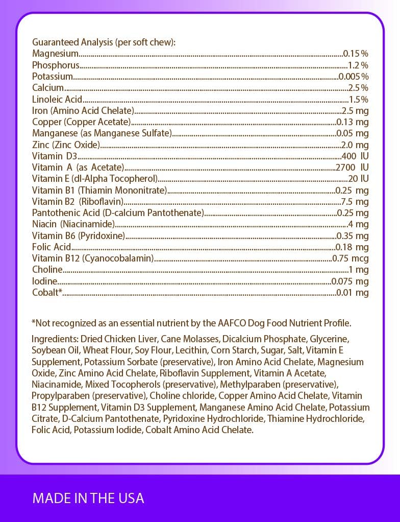 Healthy Breeds Cocker Spaniel Multivitamin Soft Chew for Dogs 180 Count