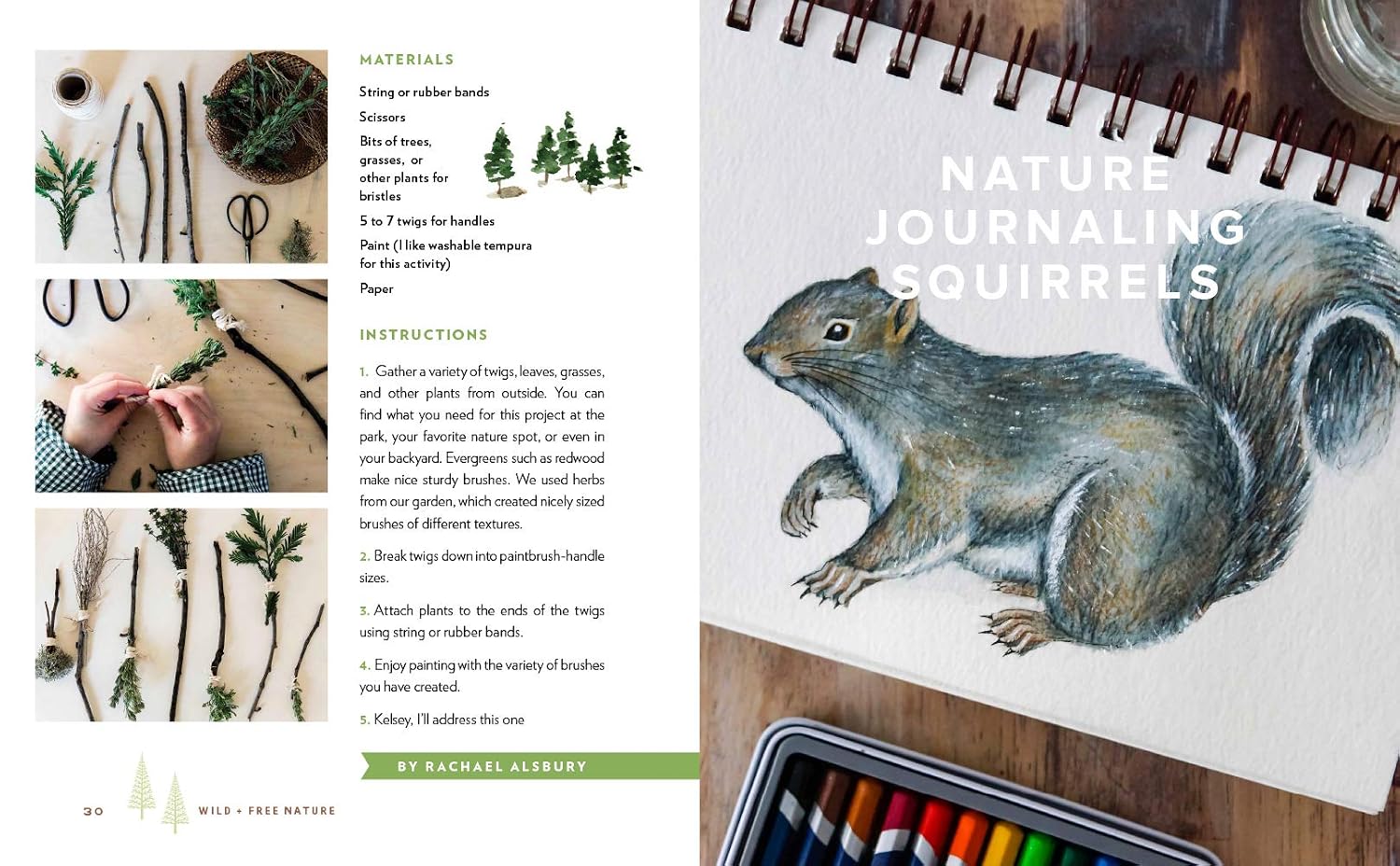 Wild and Free Nature: 25 aventuras al aire libre para niños