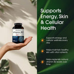 NatureBell Vitamina B2 (Riboflavina) 400mg - 240 Cápsulas - Complemento para Energía y Salud Celular