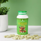 JulyDeer Veggie Supplement – 90 Cápsulas Vegetarianas con 18 Verduras