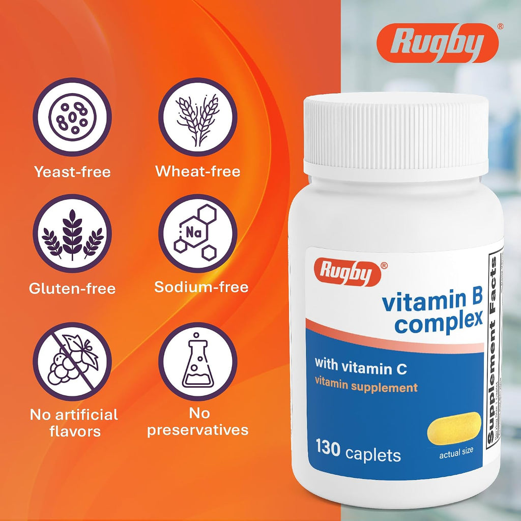 Rugby Complejo B con Vitamina C - 130 Comprimidos