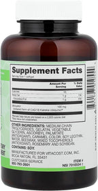 Vitacost Synergy® Ubiquinol CoQH 100 mg, 60 Cápsulas blandas