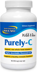 Purely-C Vitamina C Natural - 90 Cápsulas - North American Herb & Spice