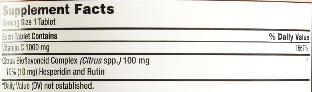Kirkland Signature Vitamina C con Escaramujo, 500 Comprimidos