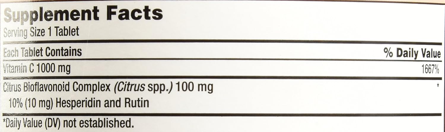 Kirkland Signature Vitamina C con Escaramujo, 500 Comprimidos