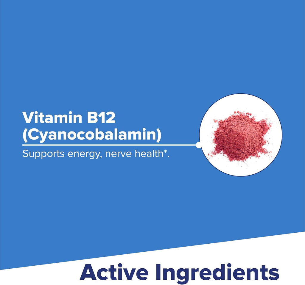 Superior Source Vitamina B12 Cianocobalamina 10000 mcg - 60 Comprimidos Sublinguales