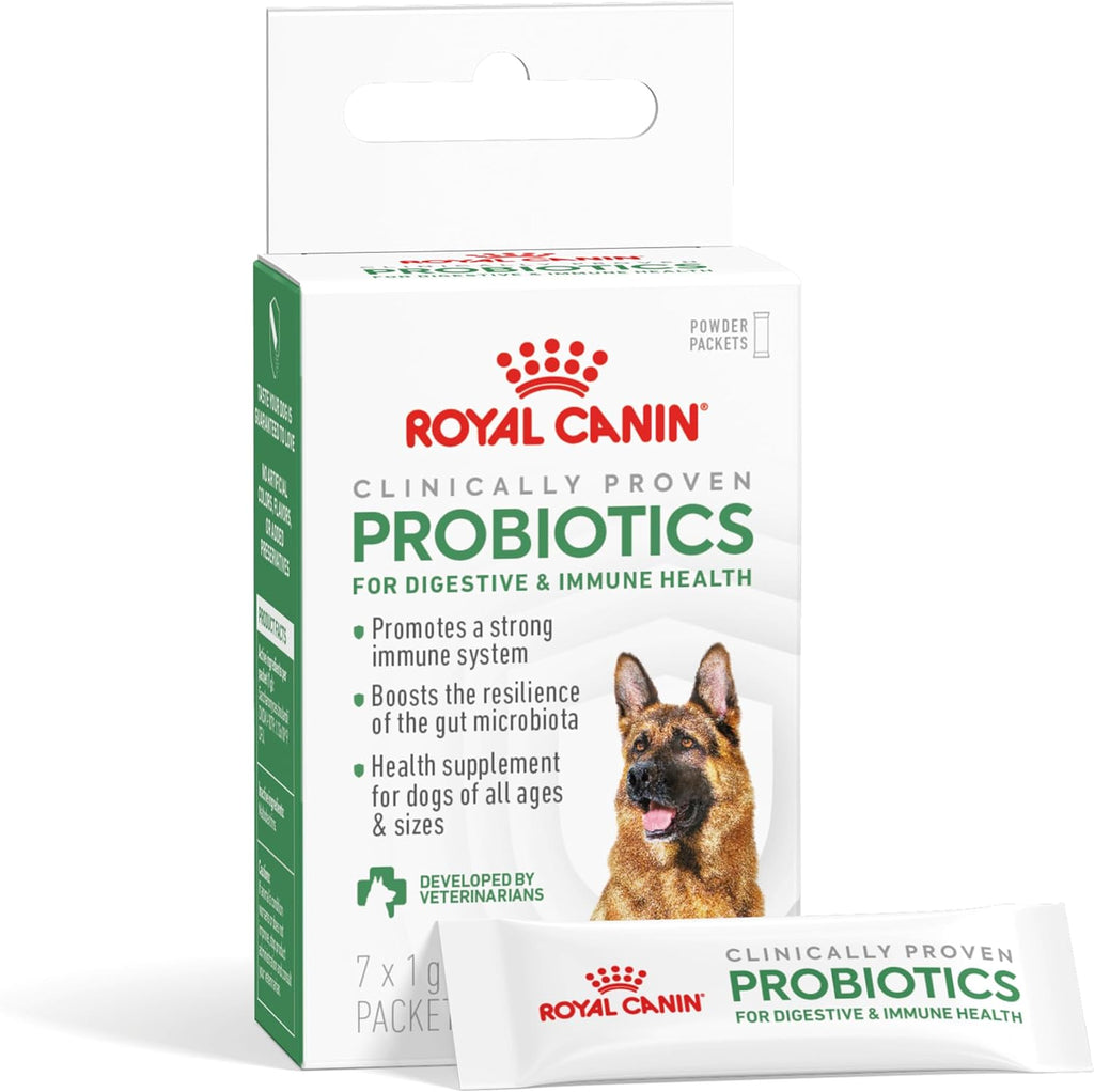 Royal Canin Probióticos para Perros, Salud Digestiva e Inmunitaria, Suplemento en Polvo para Perros de Todas las Edades, 7 Sobres