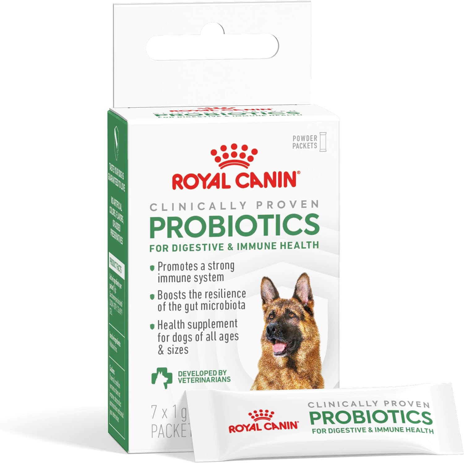 Royal Canin Probióticos para Perros, Salud Digestiva e Inmunitaria, Suplemento en Polvo para Perros de Todas las Edades, 7 Sobres