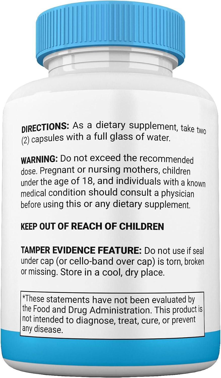 SugarSwitch Cápsulas, Suplemento Natural de Apoyo al Glucógeno, Fórmula de Alta Potencia sin Gelatina (2 Envases)