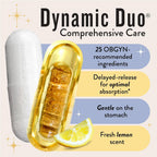 Legendairy Milk Dynamic Duo® Prenatal - Vitaminas Prenatales 2-en-1 con DHA y Folato Metilado - 25 Vitaminas y Minerales para Cada Etapa, 30 Días